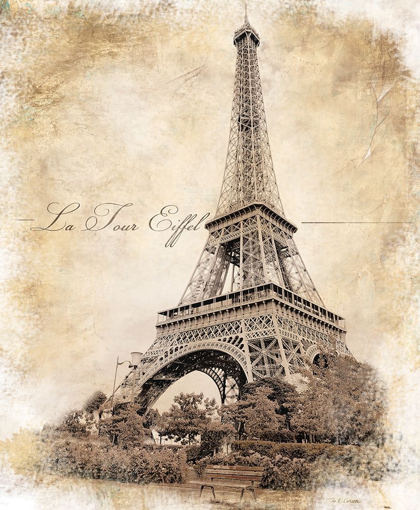 Vintage Eiffel Tower