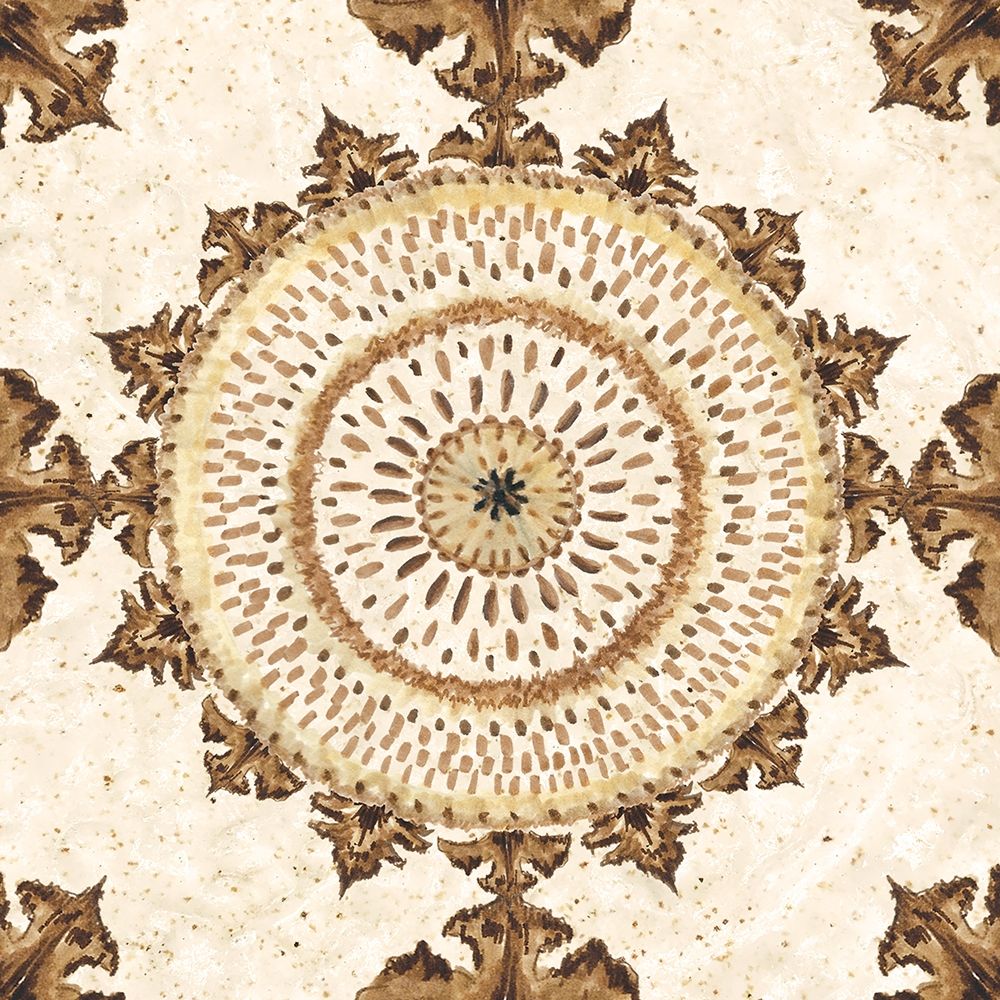 Warm Tribal Texture Medallion I