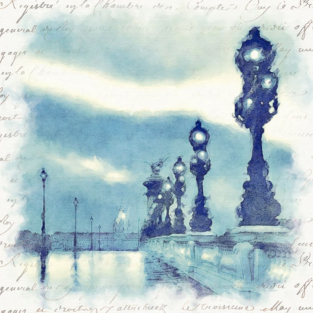 Paris  in Blue II