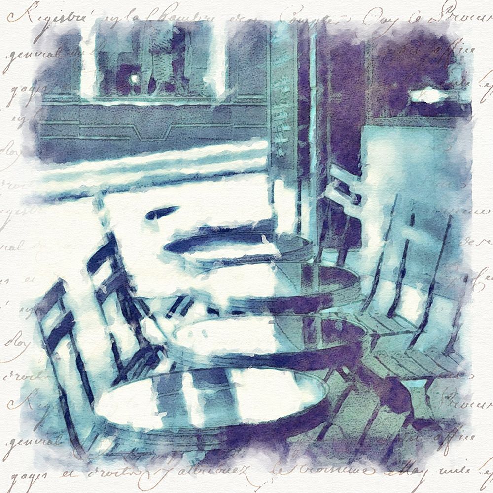 Paris  in Blue III