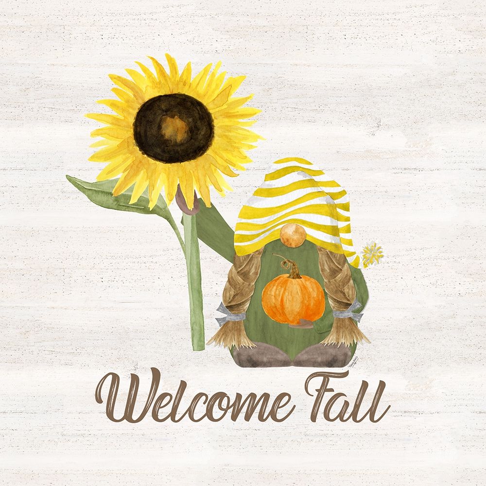 Fall Gnomes Sentiment III-Welcome Fall