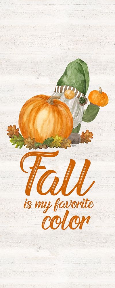 Fall Gnomes Sentiment vertical II-Favorite Color