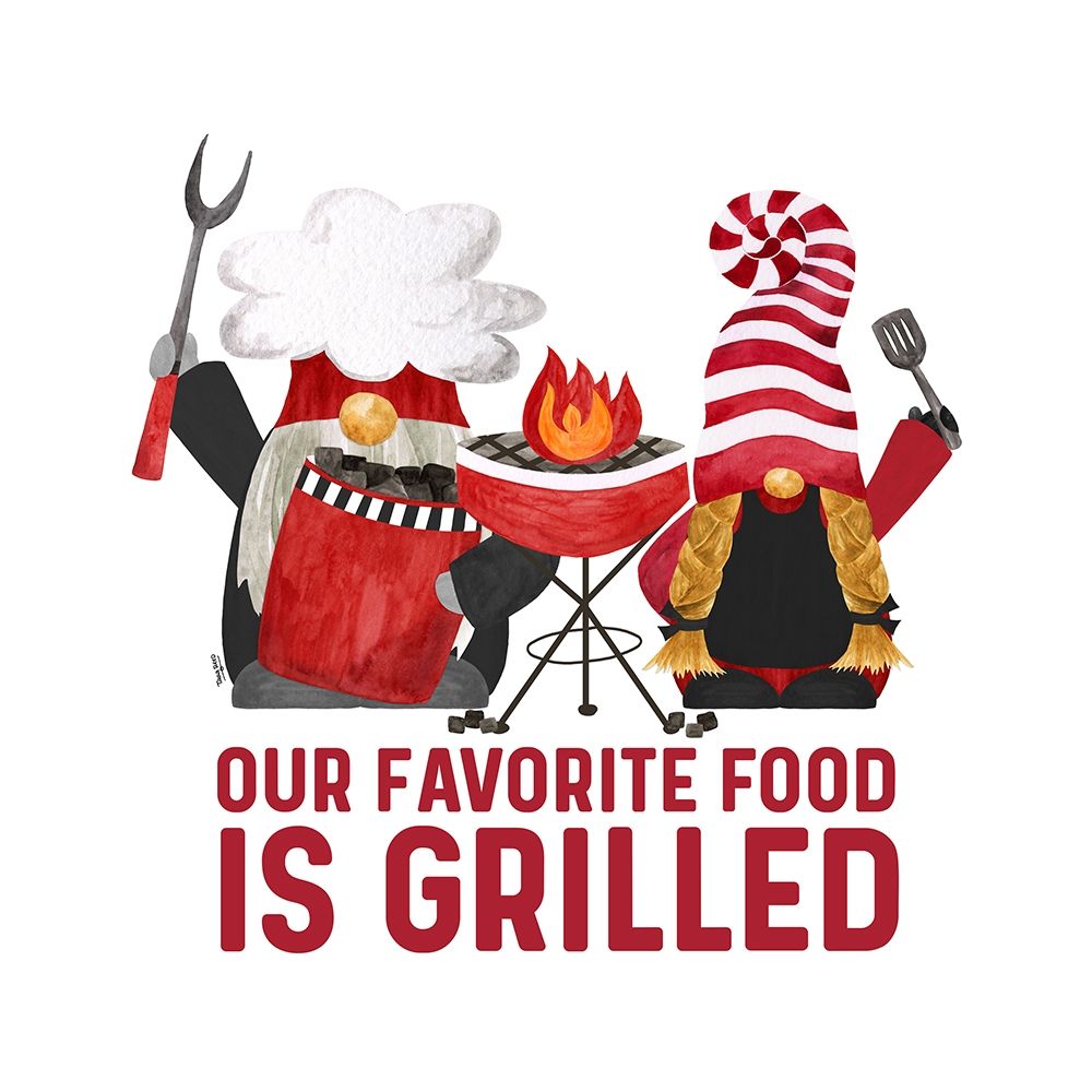 Gnome Grill Masters sentiment II-Favorite