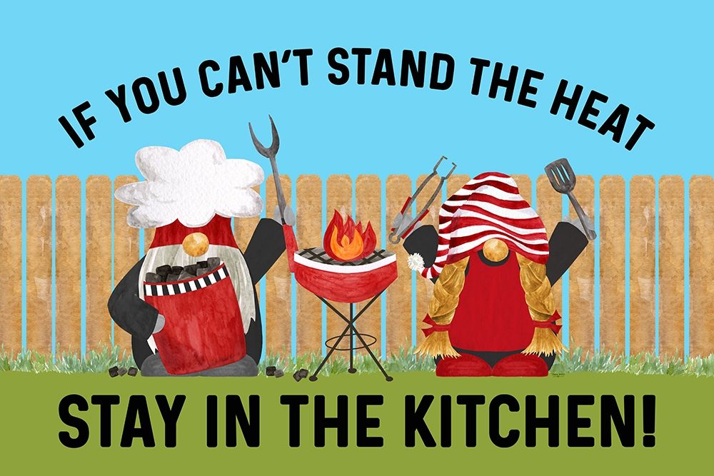 Gnome Grill Masters sentiment landscape I-Stay in the Kitchen