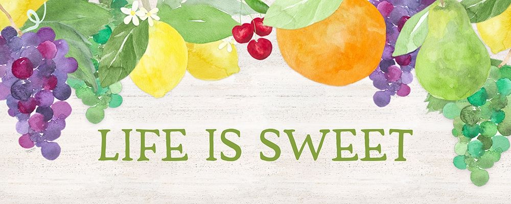 Life is Sweet sentiment panel II-Life