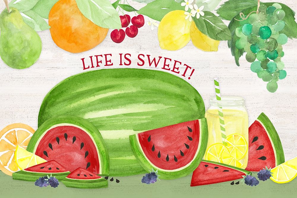 Life is Sweet sentiment landscape I-Life