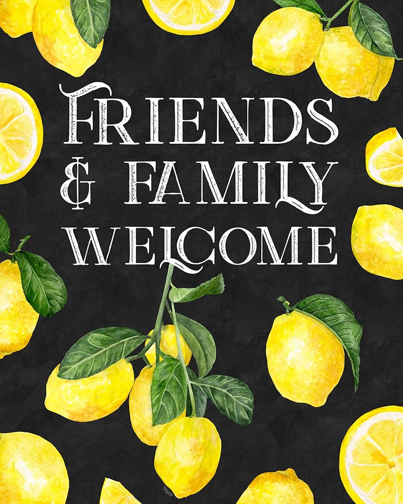 Live with Zest sentiment portrait I-Friends And Family