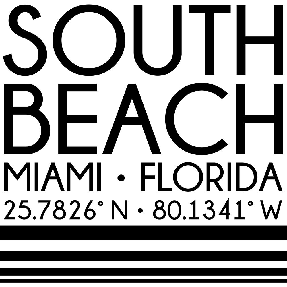 In Black And White Travel V-Florida