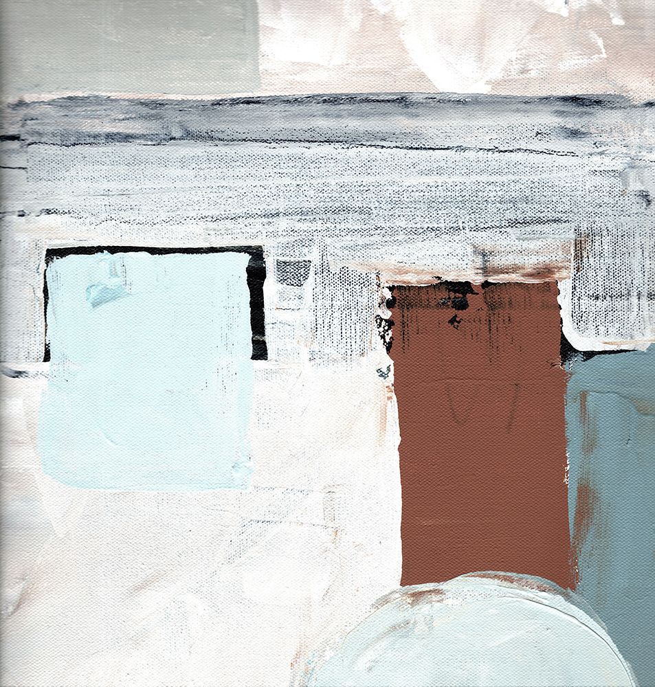 Blocks and Circles abstract I