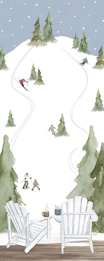 Winter Mountain Getaway panel II
