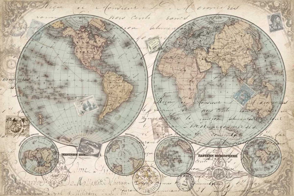 World Hemispheres landscape