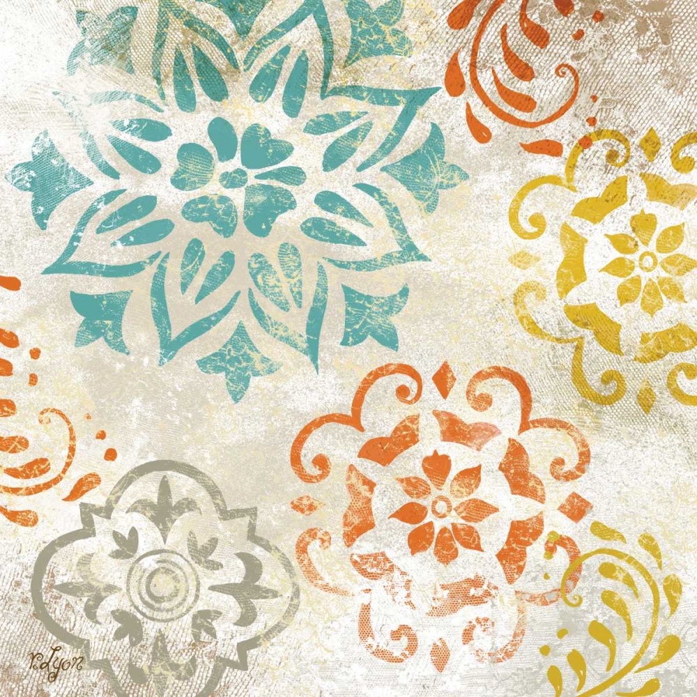 Colorful Medallions I