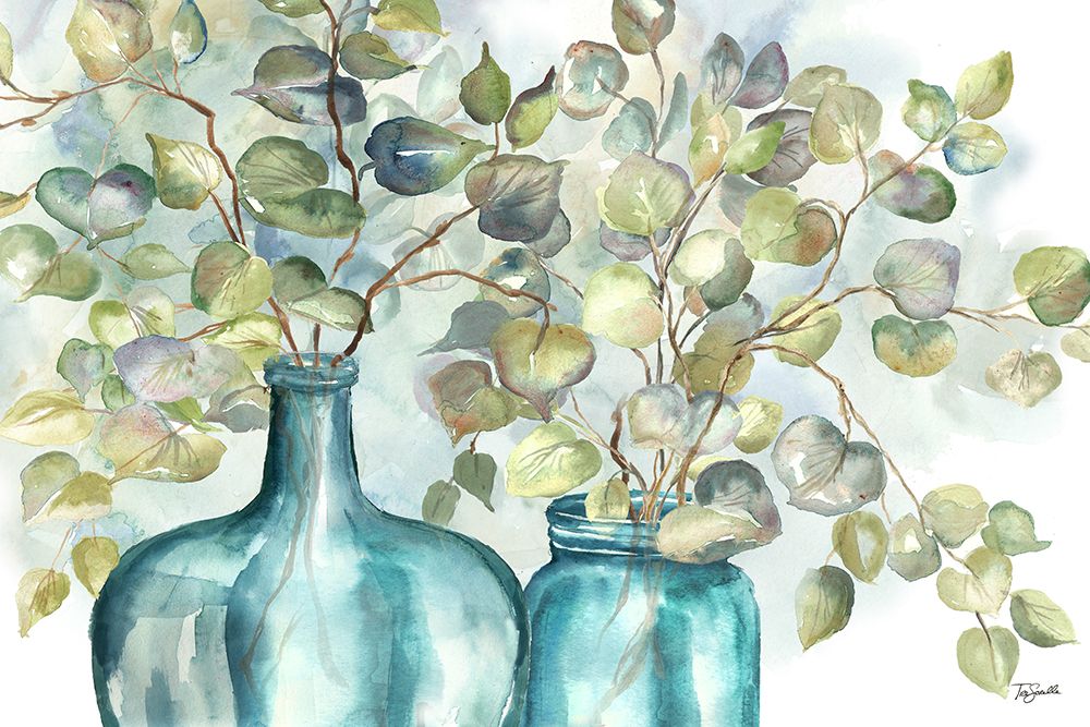 Eucalyptus  in Mason Jar I
