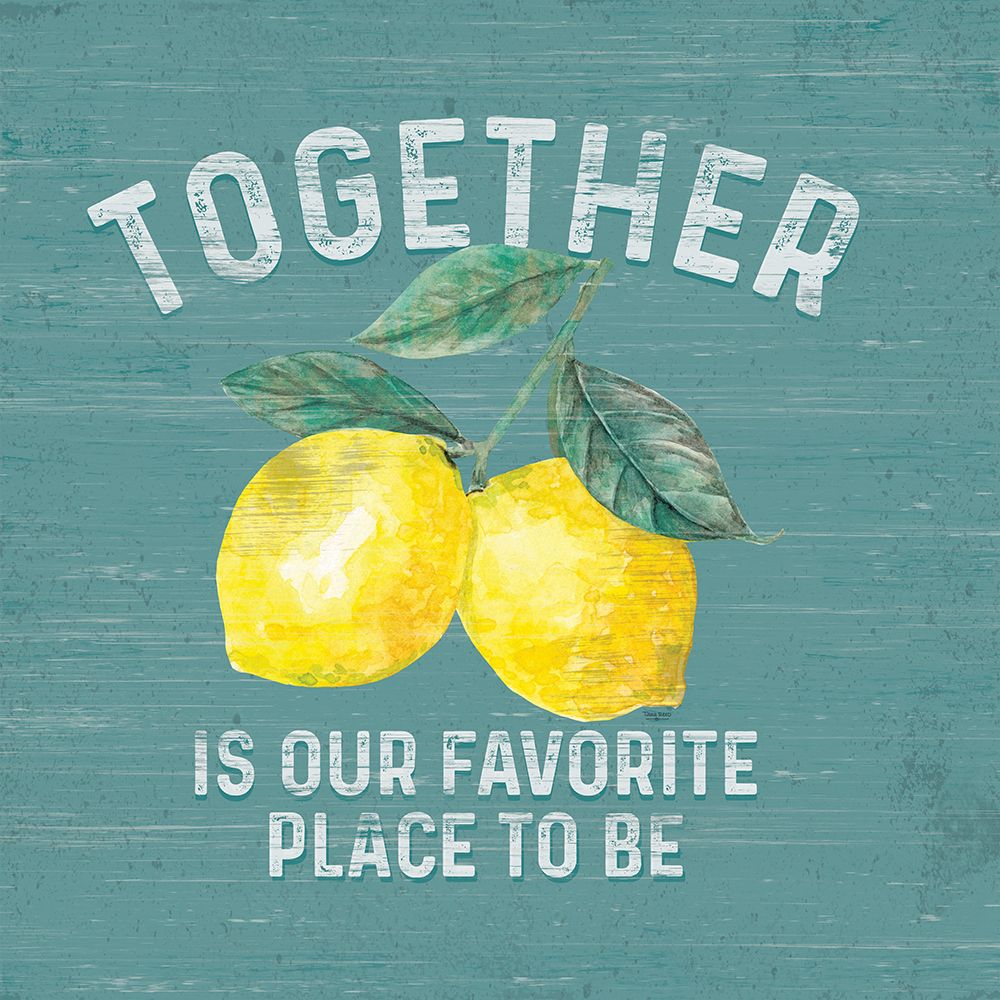 Happy  Thoughts V on Teal