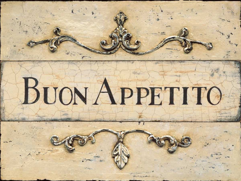 Buon Appetito Plaque