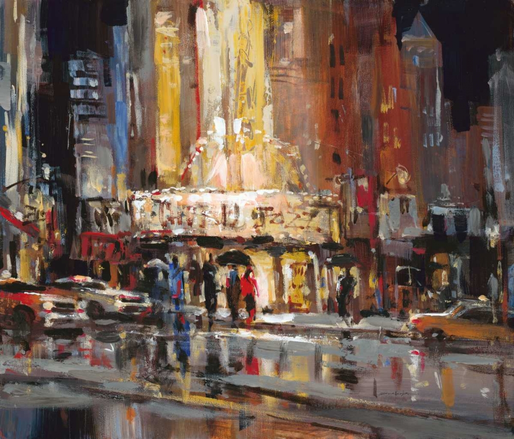 Street Scene Abstract