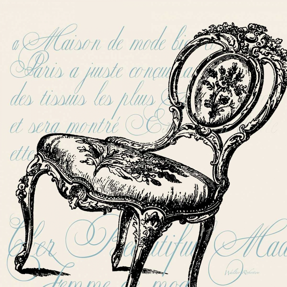 Script Chair Single
