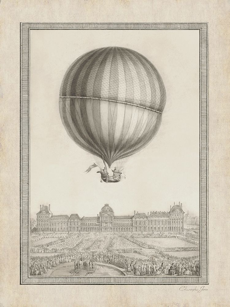 Balloon Over Paris