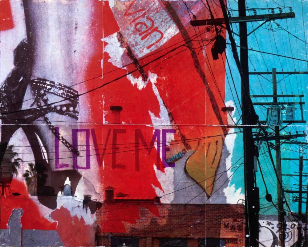 Urban Collage Love Me