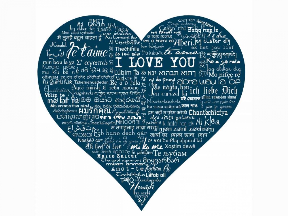 As The French Say-Blue Heart