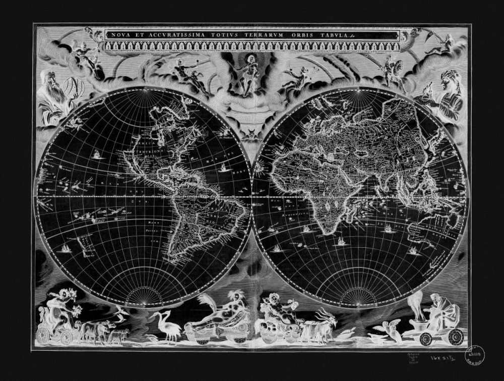 Antique World Map