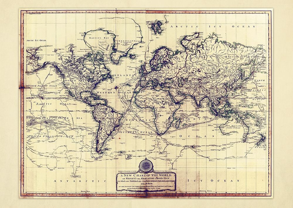 New Chart OF The World