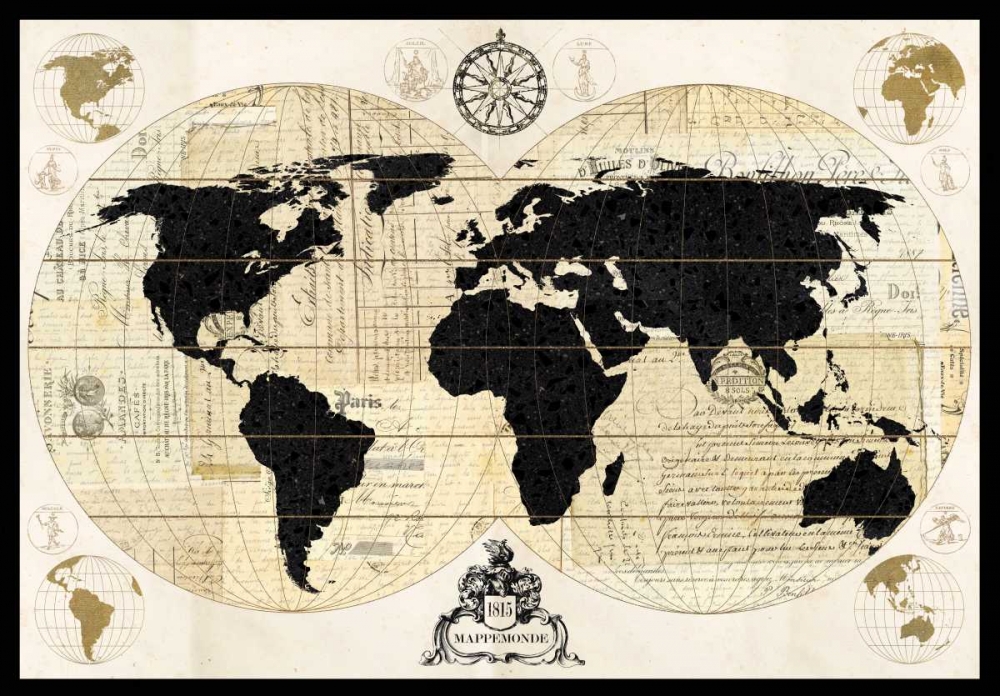 Vintage World Map