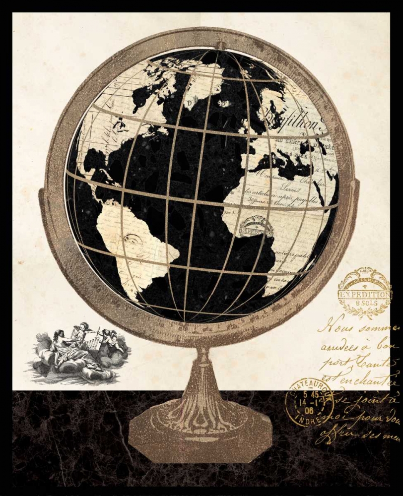 Antique French Globe