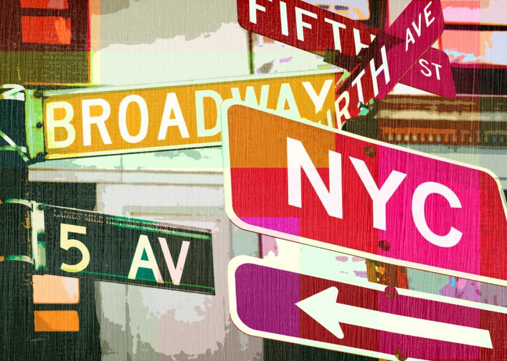 Broadway and Fifth Ave.