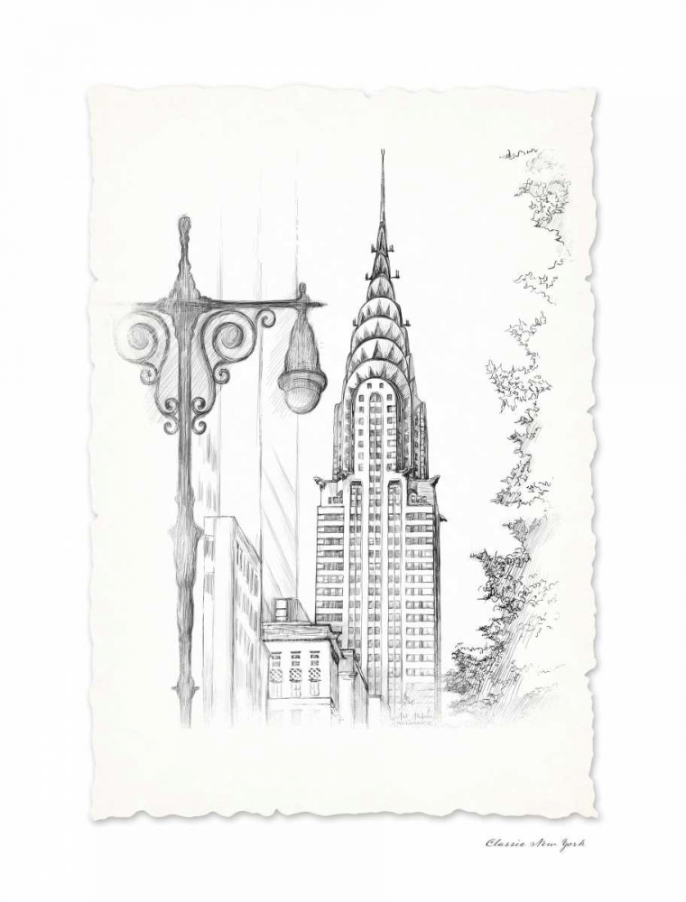 New York Avenue Pen and Ink
