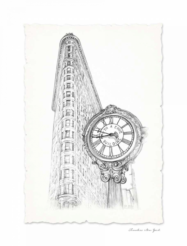 New York Sketch Pen and Ink