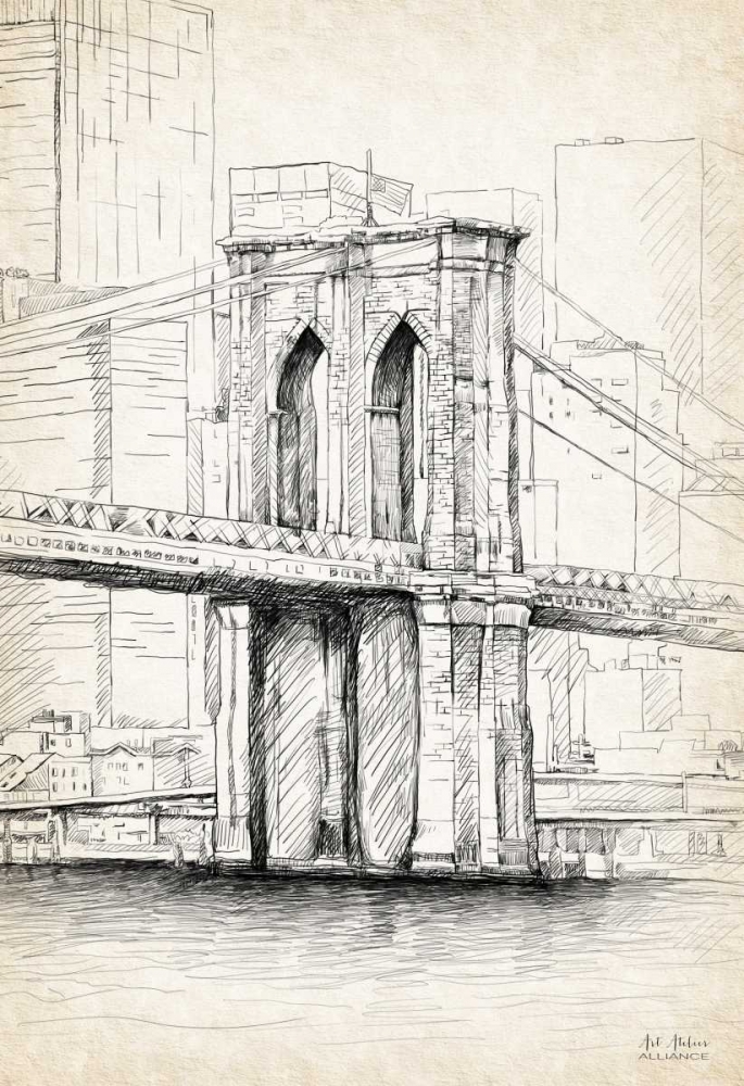 Brooklyn Bridge Sketch