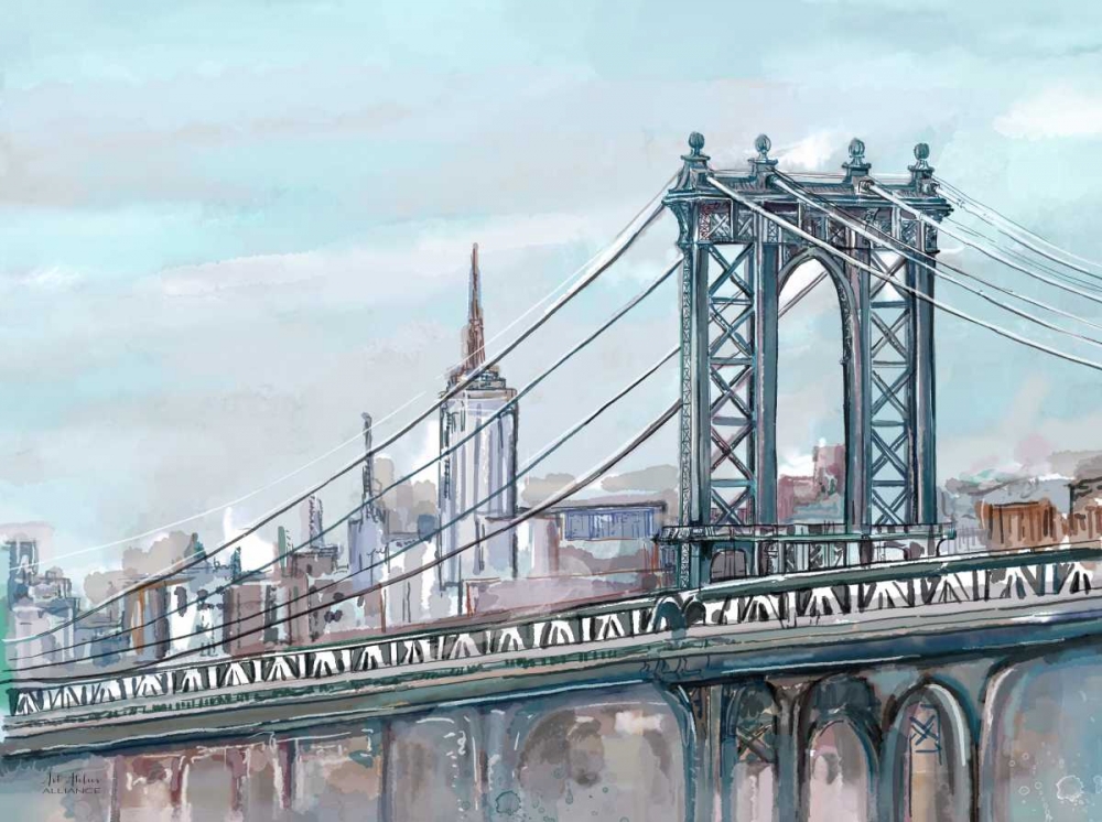 Watercolour Sketch Book New York