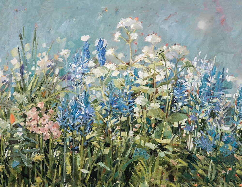 Blue Summer Border