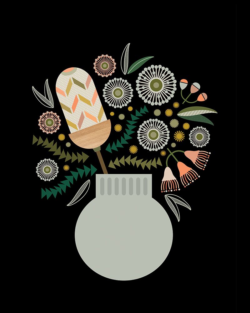 Banksia in Vase