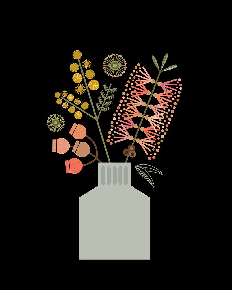 Bottlebrush in Vase