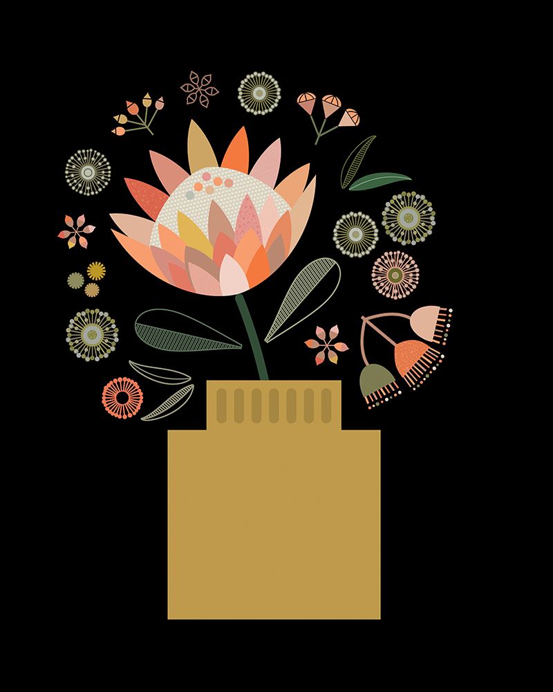 Protea in Vase