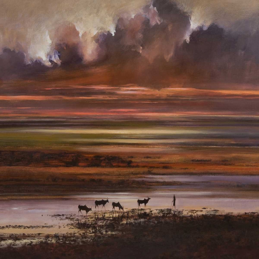Cattle at Sunset
