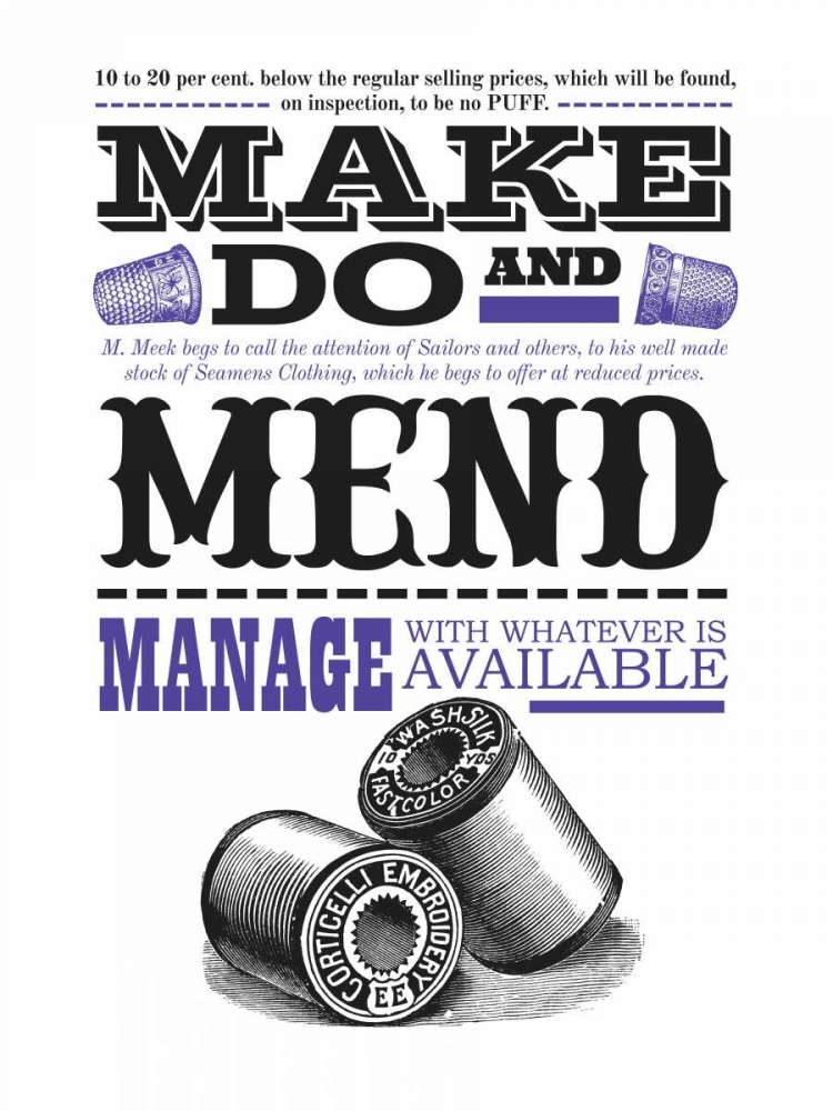 Make Do And Mend