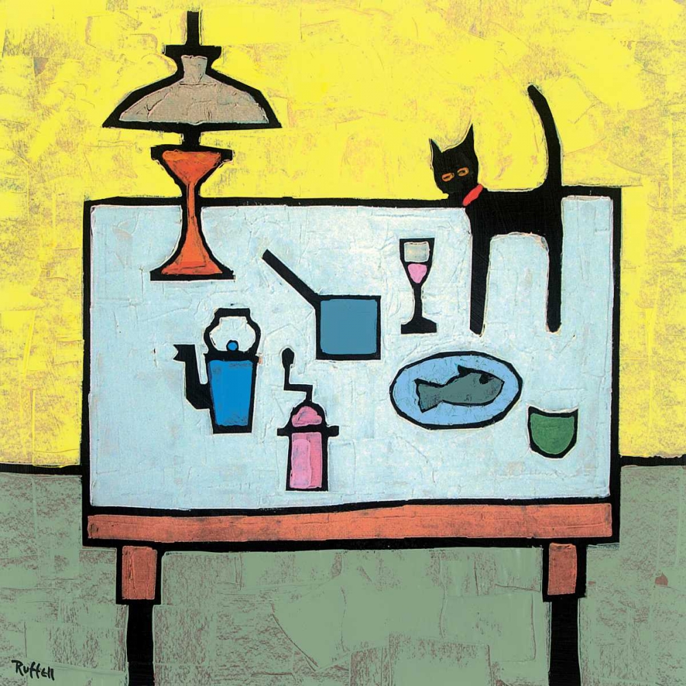 Cat and Fish Supper