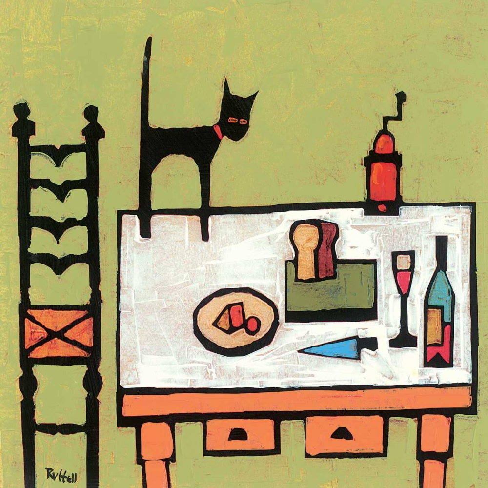 Cat on Table