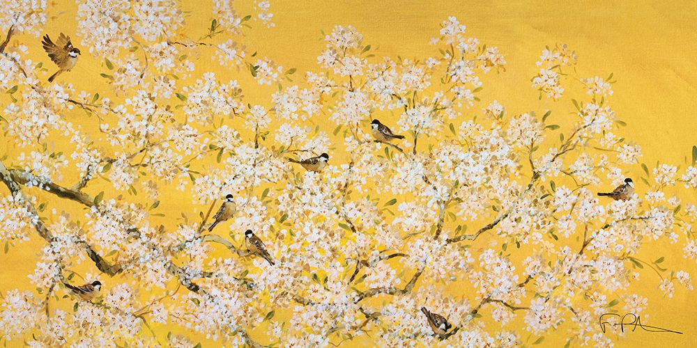 Blossom On Yellow