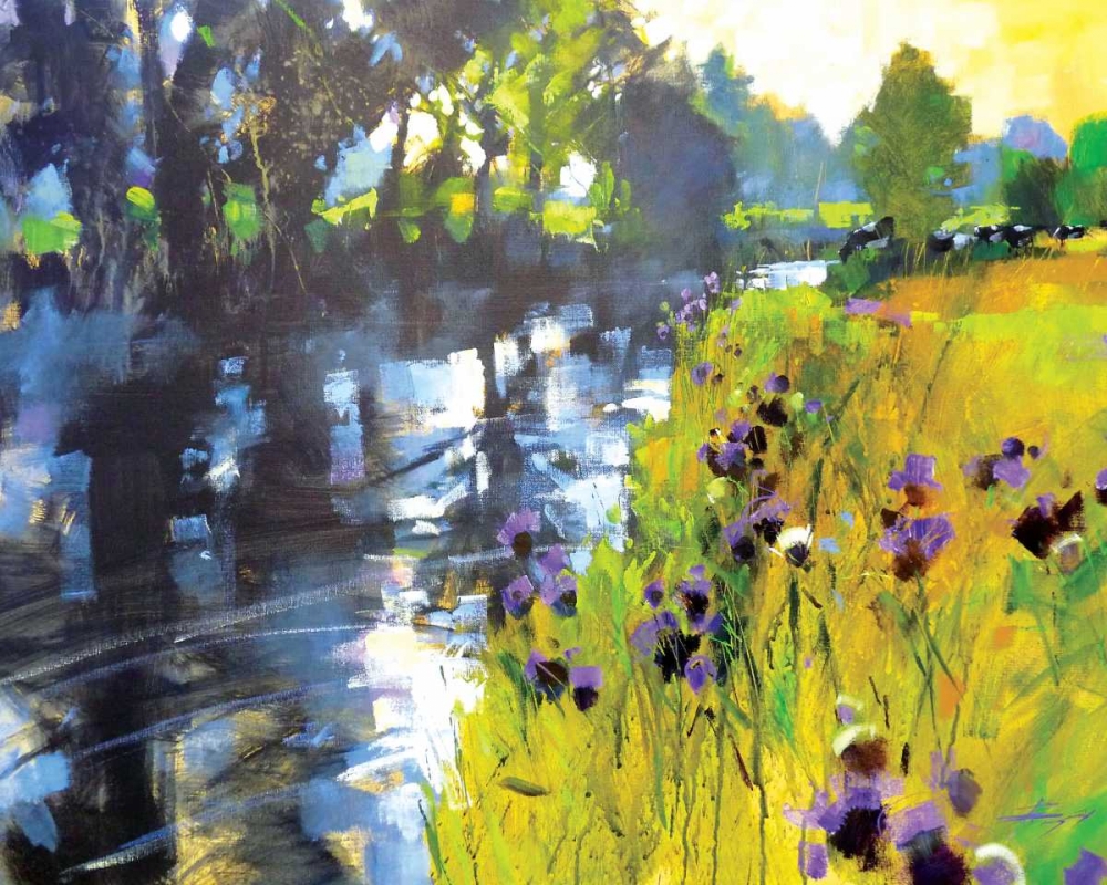 Sun and Meadow Thistles