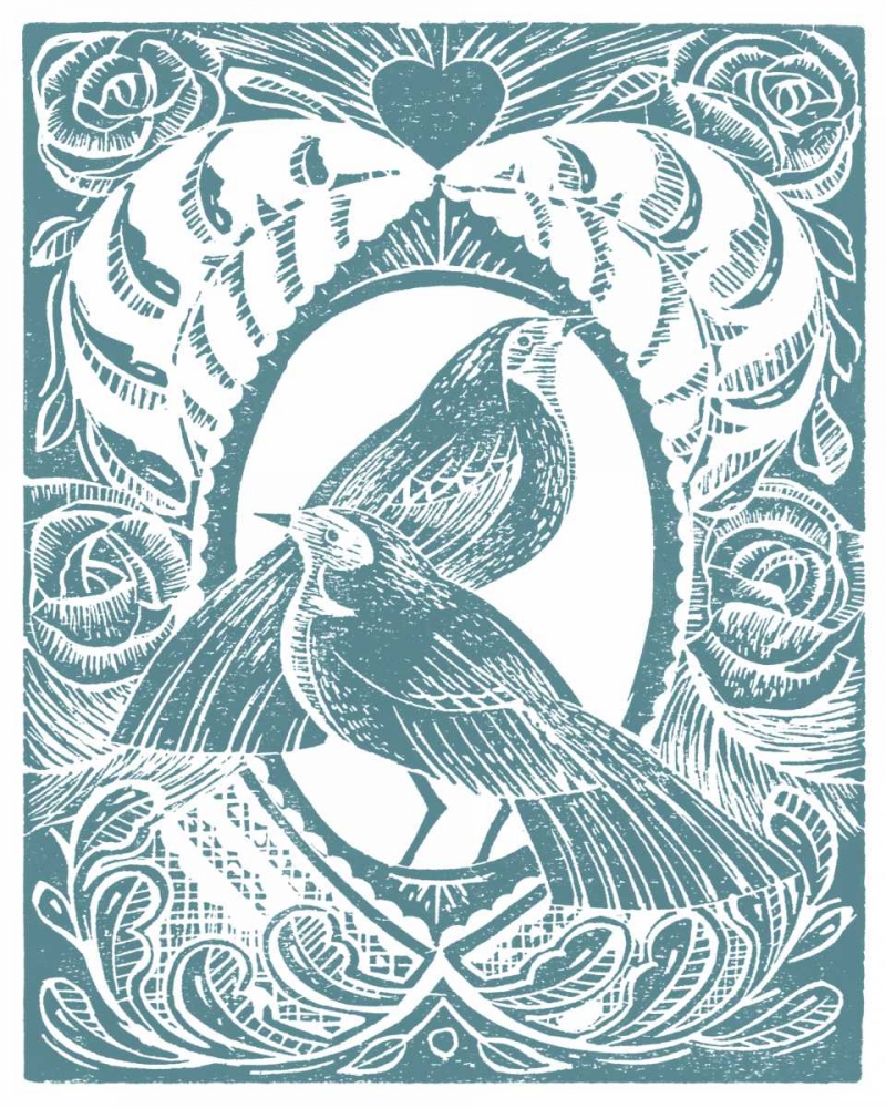Love Birds - Blue