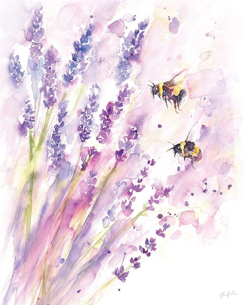 Bees and Lavender