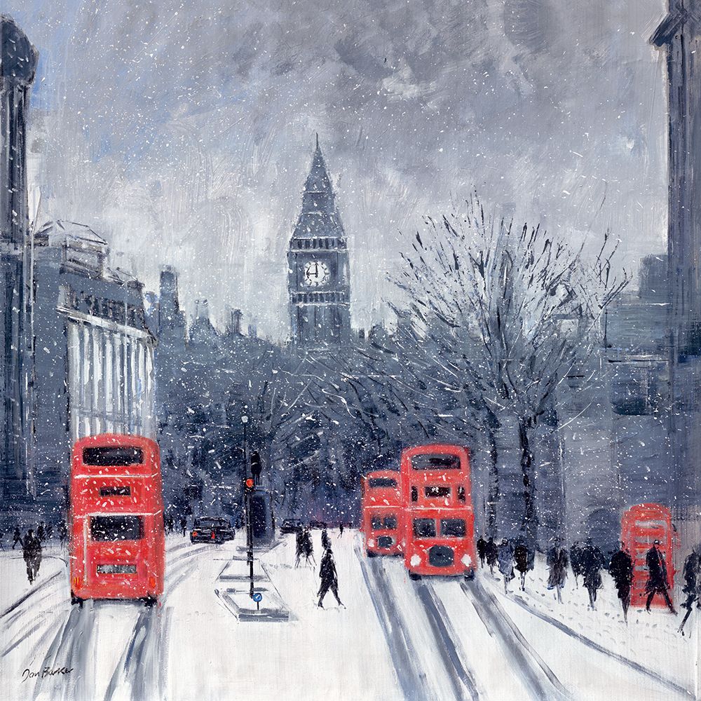 Wintry Whitehall