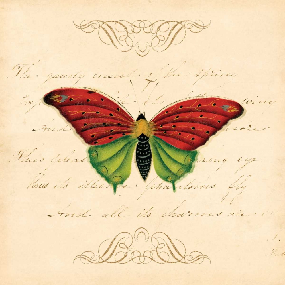 RED BUTTERFLY