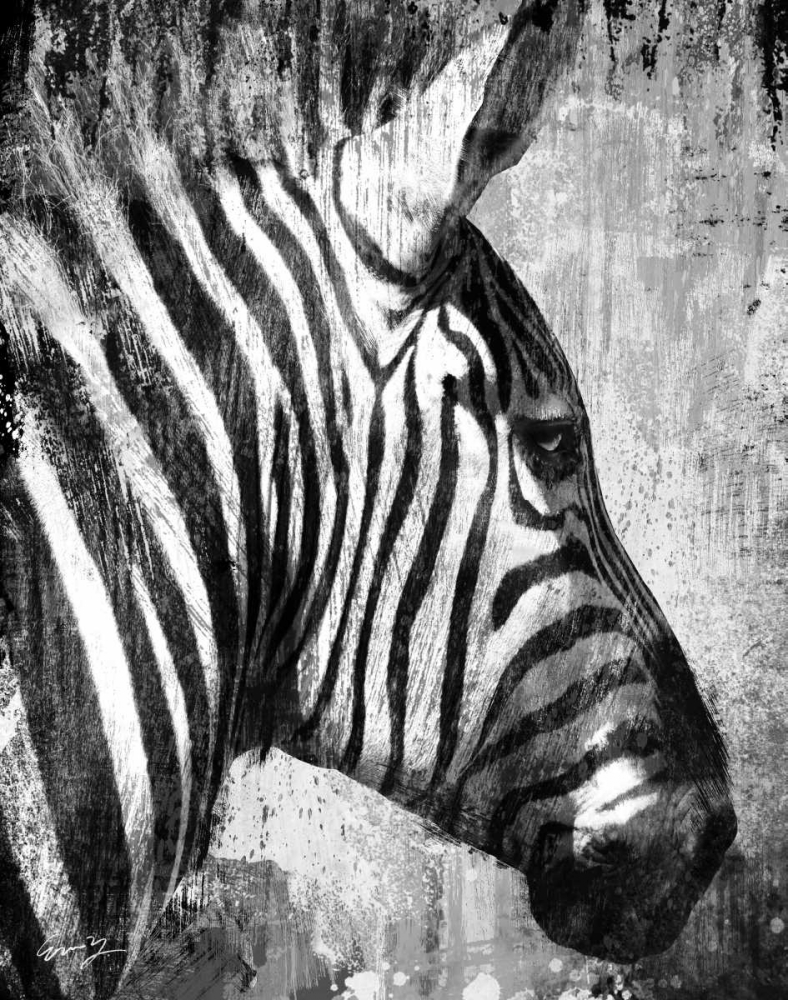 AFRICAN ANIMALS II - grey