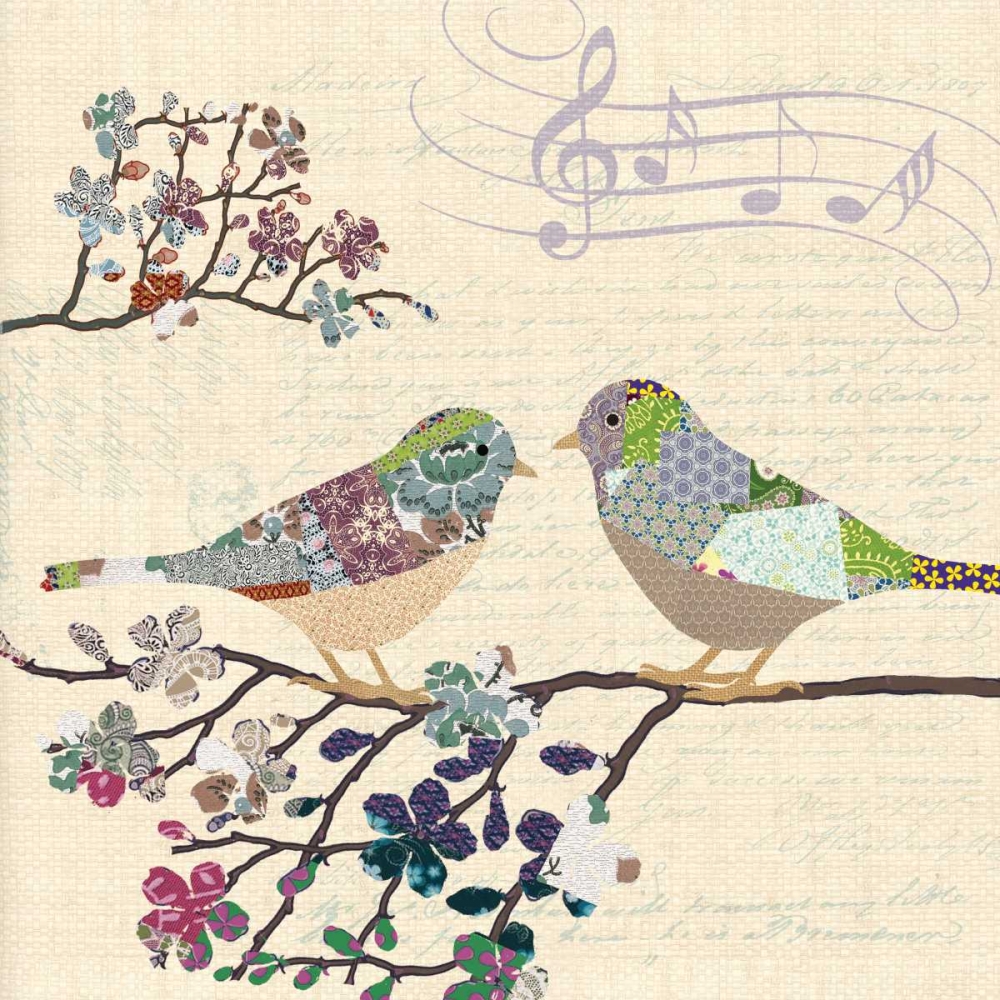 PATCH WORK BIRDS II