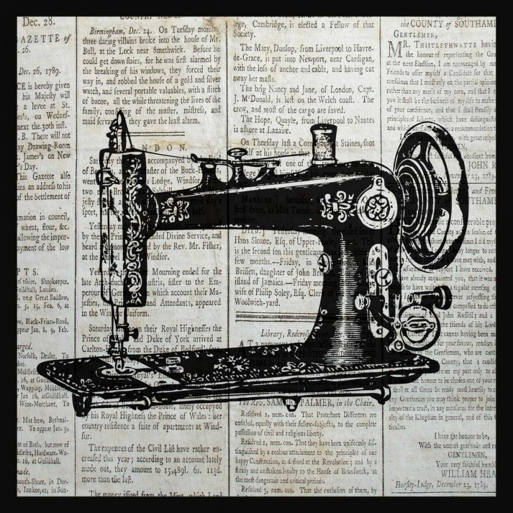 VINTAGE SEWING MACHINE